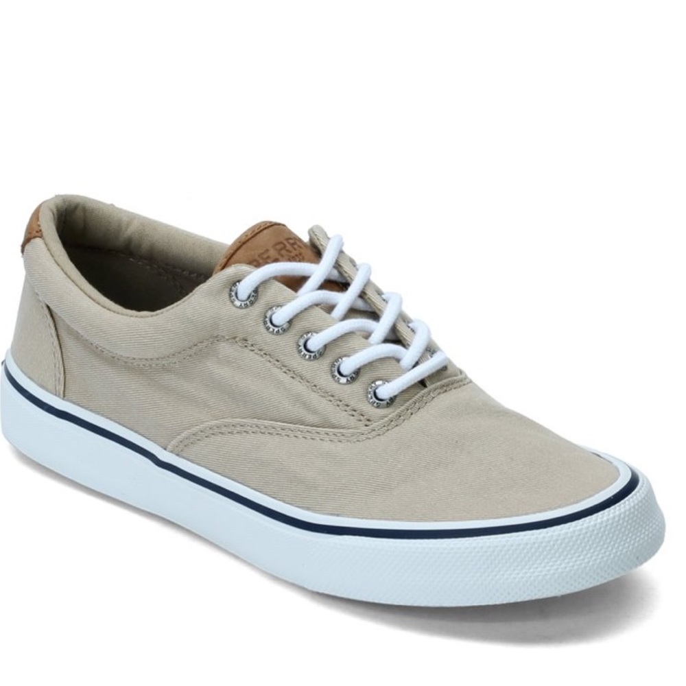 Sperry Top Sider Mens Striper Ii Olive Ombre Fashion Sneaker Size 13 Medium (D,